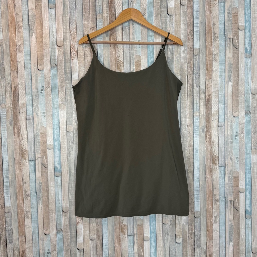 Abercrombie Fitch XLP Traveler Mini Dress Athletic Active‎ Olive Built-in Shorts